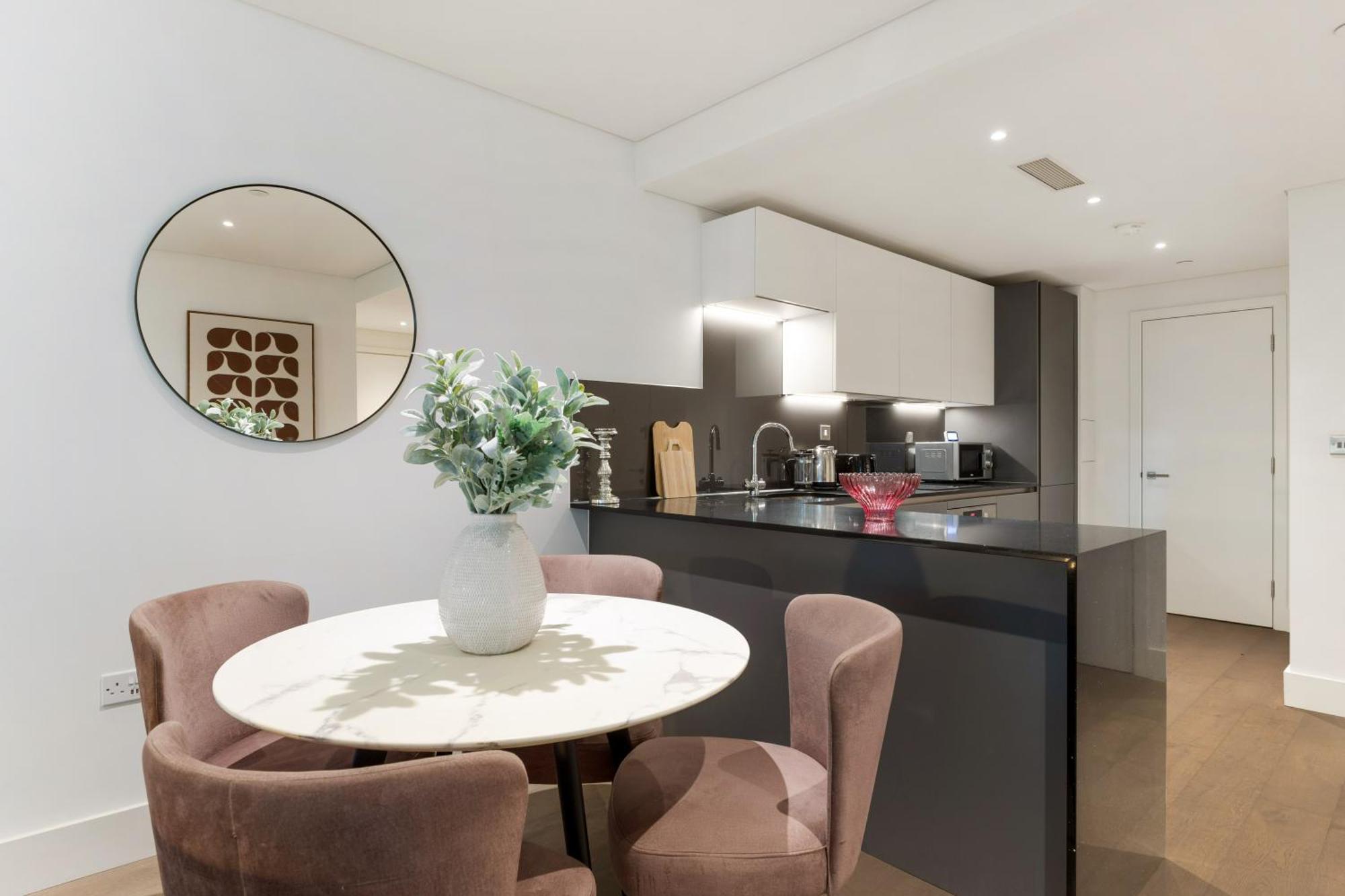 Apartment Battersea River Lux Stunning 2 Bedroom