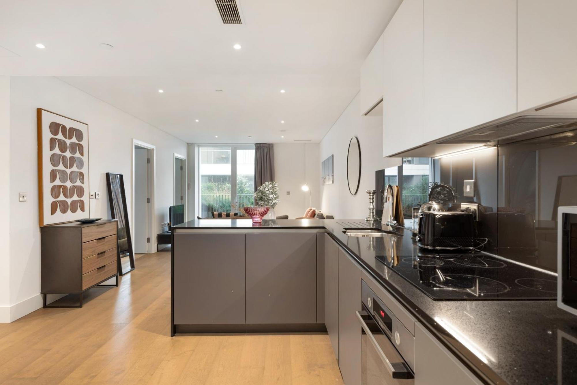 Apartment Battersea River Lux Stunning 2 Bedroom